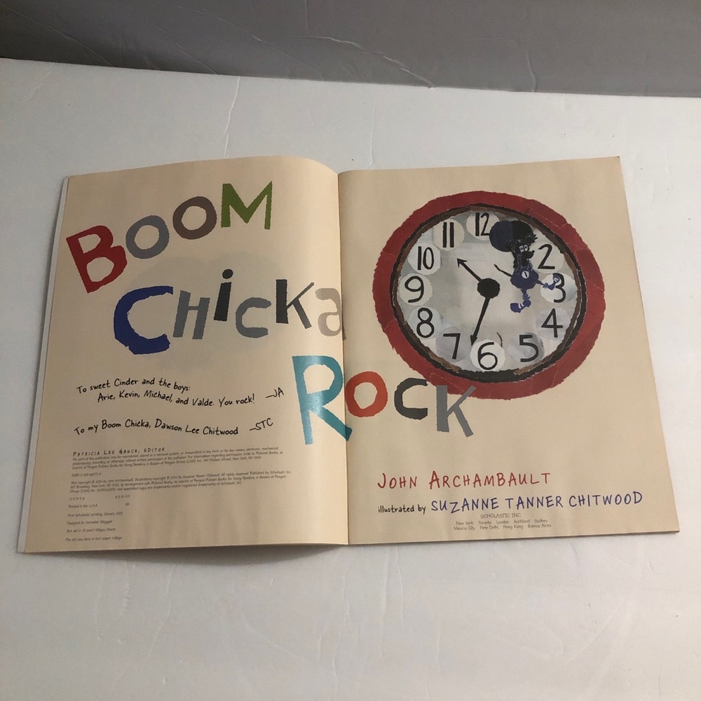 Scholastic Boom Chicka Rock Book - Picture 3 of 4